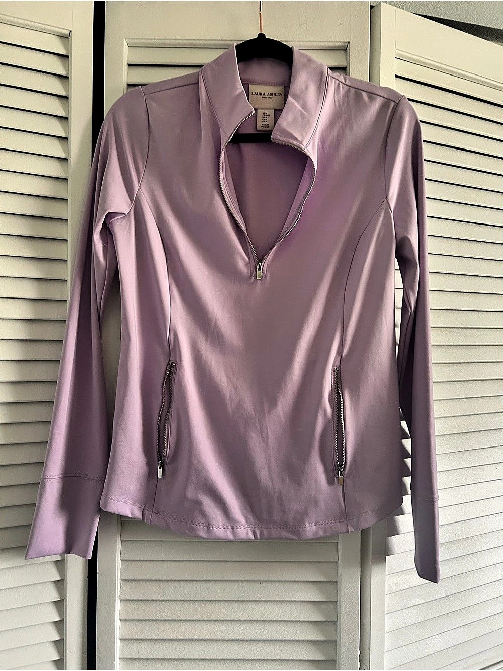 Laura Ashley Women's Lightweight Zip Jacket Size Medium